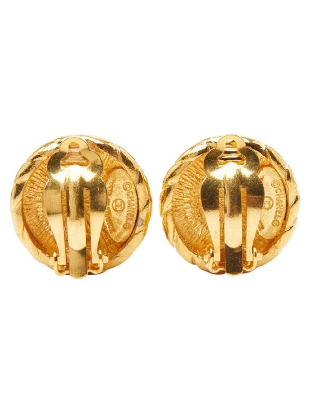 Chanel Vintage CC Logo Gold Plated - Picture 3 of 5